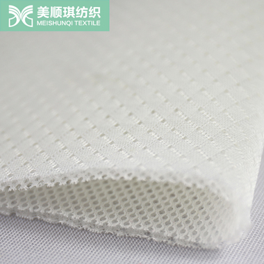 Thin soft breathable sandwich mesh fabric